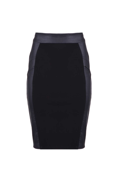 Black skirt with edging