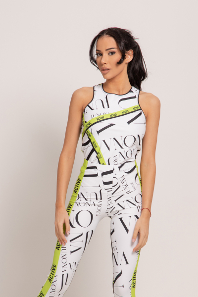 Sports tank top Active White