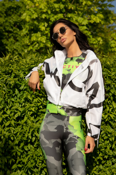 Hooded Windbreaker Jacket